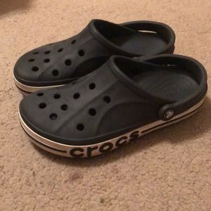 Black crocs